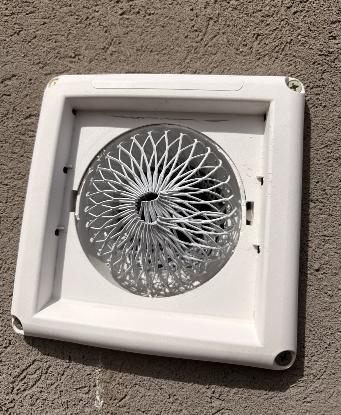 Vent exclusion guard installation